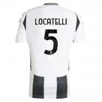 Günstige Fußballtrikots Juventus Locatelli 5 Heimtrikot 2024-25 Kurzarm